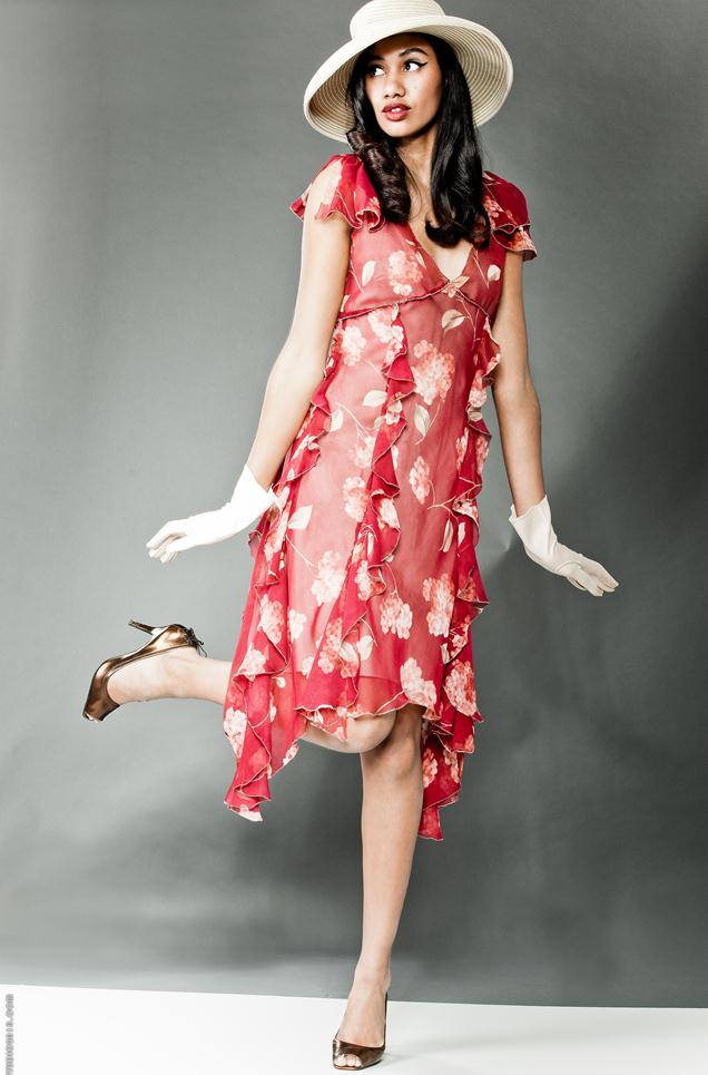 Kassy Kova, photographed by Leo Malevanchik, wearing an original design by Jeffrey Parish