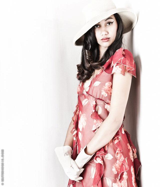 Kassy Kova, photographed by Leo Malevanchik, wearing an original design by Jeffrey Parish