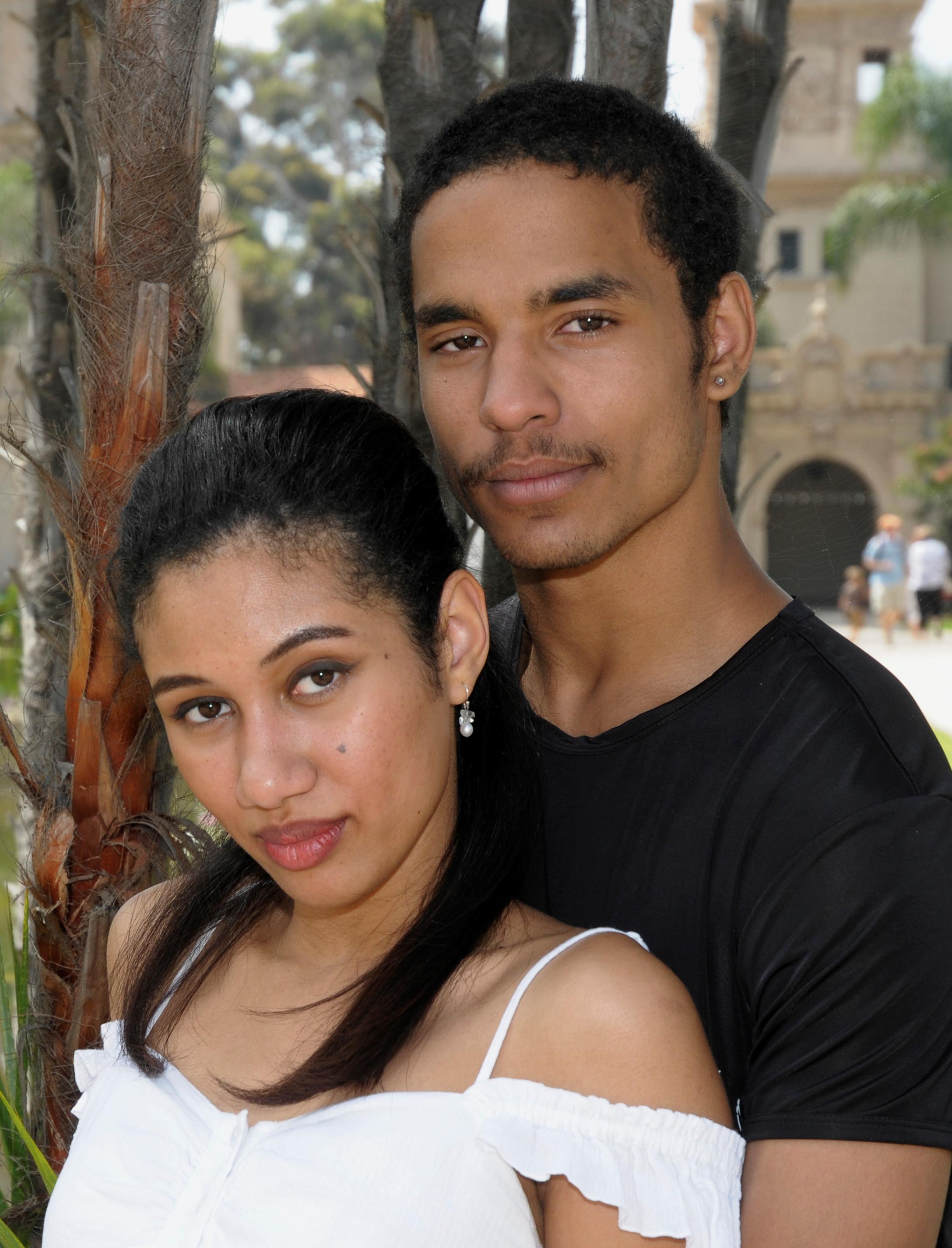 Kassy and Justin, Balboa Park, August 2009