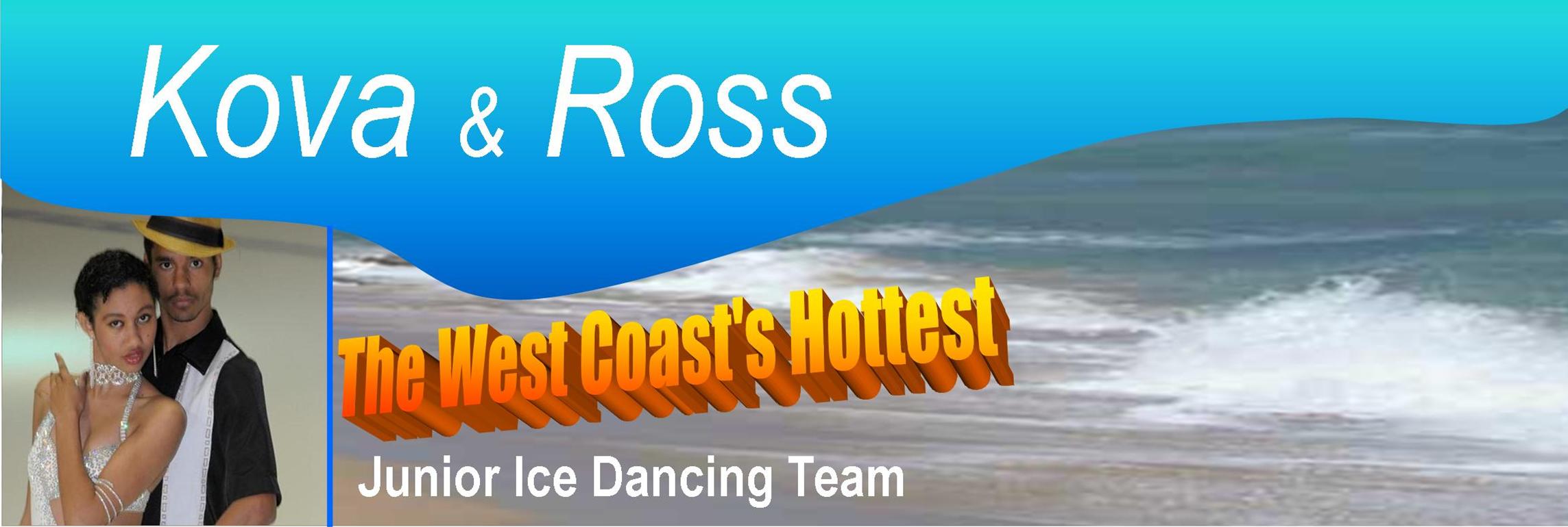 Kova and Ross, Junior Ice Dancing Team