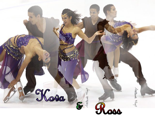 Kova and Ross, USFS Junior Ice Dancing Team